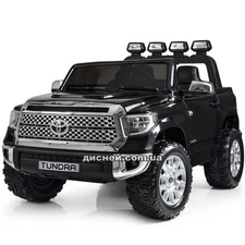 Двухместный детский электромобиль JJ 2266 AEBLR-2, Toyota Tundra, черный